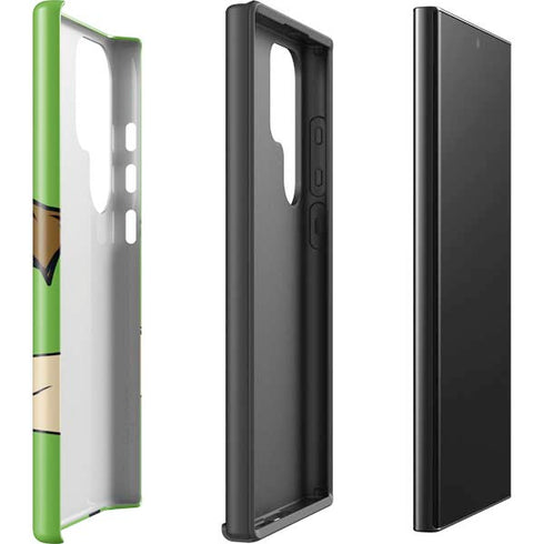 Looney Tunes Wile E Coyote Zoomed In Galaxy S25 Ultra Impact Case