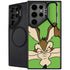 Looney Tunes Wile E Coyote Zoomed In Galaxy S24 Ultra Kickstand Case