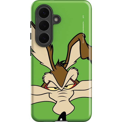 Looney Tunes Wile E Coyote Zoomed In Galaxy S26 Impact Case