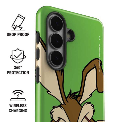Looney Tunes Wile E Coyote Zoomed In Galaxy S26 Plus Impact Case