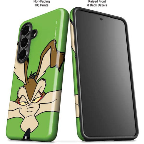 Looney Tunes Wile E Coyote Zoomed In Galaxy S26 Plus Impact Case