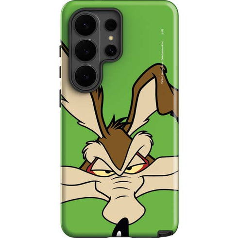 Looney Tunes Wile E Coyote Zoomed In Galaxy S26 Ultra Impact Case