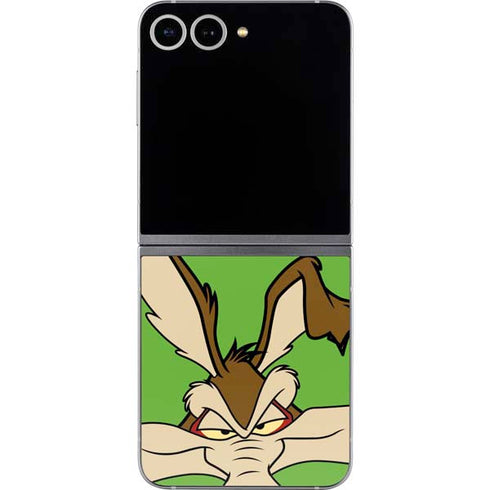 Looney Tunes Wile E Coyote Zoomed In Galaxy Z Flip6 Skin