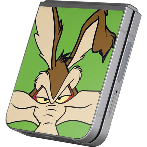 Looney Tunes Wile E Coyote Zoomed In Galaxy Z Flip6 Skin