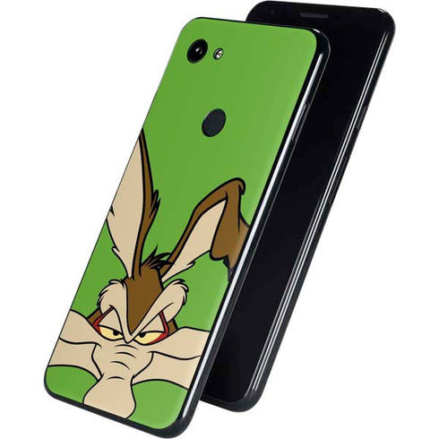 Looney Tunes Wile E Coyote Zoomed In Google Pixel 3a XL Skin