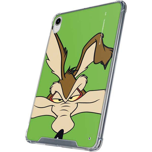 Looney Tunes Wile E Coyote Zoomed In iPad 11th Gen (2025) Clear Case