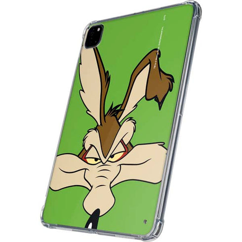 Looney Tunes Wile E Coyote Zoomed In iPad Pro 11in (2024) Clear Case