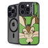 Looney Tunes Wile E Coyote Zoomed In iPhone 14 Pro Max Kickstand Case