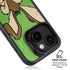 Looney Tunes Wile E Coyote Zoomed In iPhone 15 Plus Kickstand Case