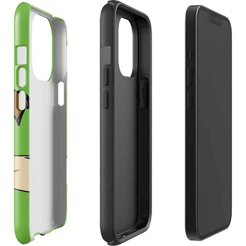 Looney Tunes Wile E Coyote Zoomed In iPhone 15 Pro Impact Case