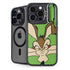 Looney Tunes Wile E Coyote Zoomed In iPhone 15 Pro Max Kickstand Case