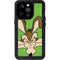 Looney Tunes Wile E Coyote Zoomed In iPhone 15 Pro Waterproof Case