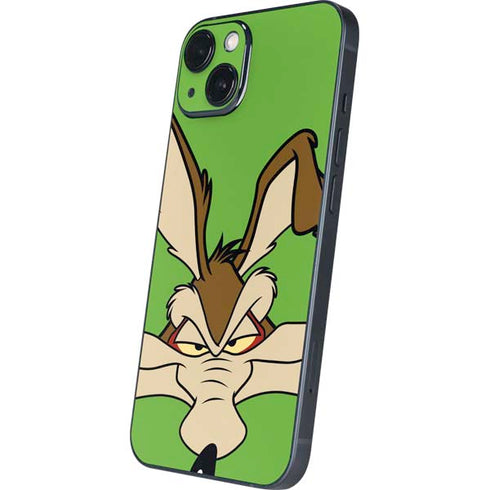 Looney Tunes Wile E Coyote Zoomed In iPhone 15 Skin