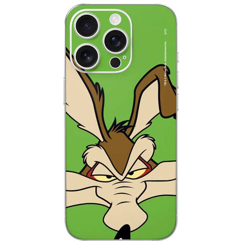 Looney Tunes Wile E Coyote Zoomed In iPhone 16 Pro Skin