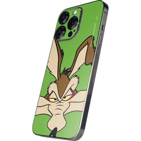 Looney Tunes Wile E Coyote Zoomed In iPhone 16 Pro Skin