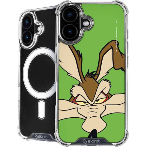 Looney Tunes Wile E Coyote Zoomed In iPhone 17 MagSafe Case