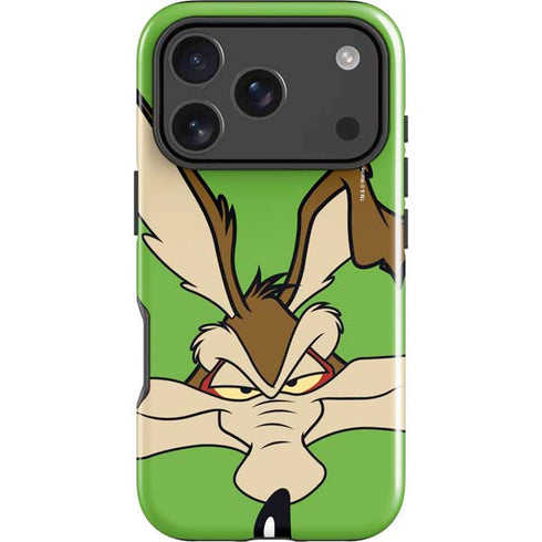 Looney Tunes Wile E Coyote Zoomed In iPhone 18 Pro Impact Case