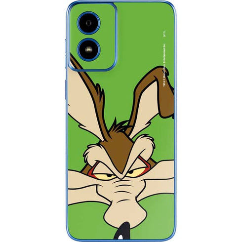 Looney Tunes Wile E Coyote Zoomed In Moto G Play 4G (2024) Skin