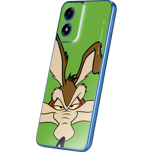 Looney Tunes Wile E Coyote Zoomed In Moto G Play 4G (2024) Skin