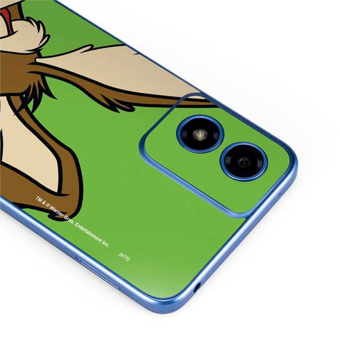 Looney Tunes Wile E Coyote Zoomed In Moto G Play 4G (2024) Skin