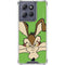 Looney Tunes Wile E Coyote Zoomed In Moto G Power 5G (2025) Clear Case