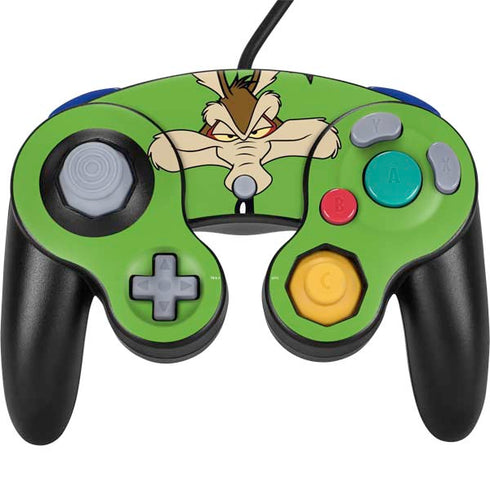 Looney Tunes Wile E Coyote Zoomed In Nintendo GameCube Controller Skin