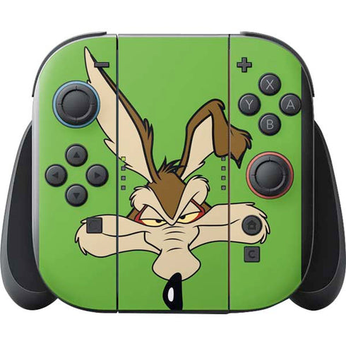 Looney Tunes Wile E Coyote Zoomed In Nintendo Switch 2 (2025) with Joy-Con Skin
