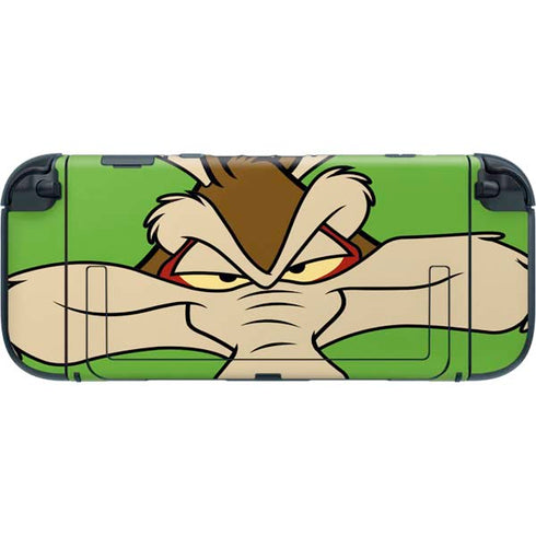 Looney Tunes Wile E Coyote Zoomed In Nintendo Switch 2 (2025) with Joy-Con Skin