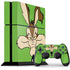 Looney Tunes Wile E Coyote Zoomed In PS4 Console and Controller Bundle Skin