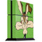 Looney Tunes Wile E Coyote Zoomed In PS4 Console Skin