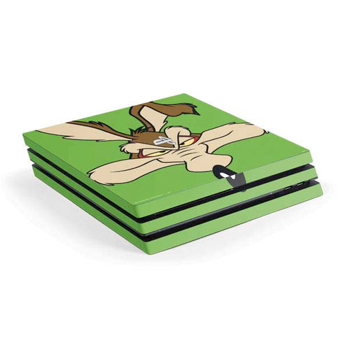 Looney Tunes Wile E Coyote Zoomed In PlayStation PS4 Skins