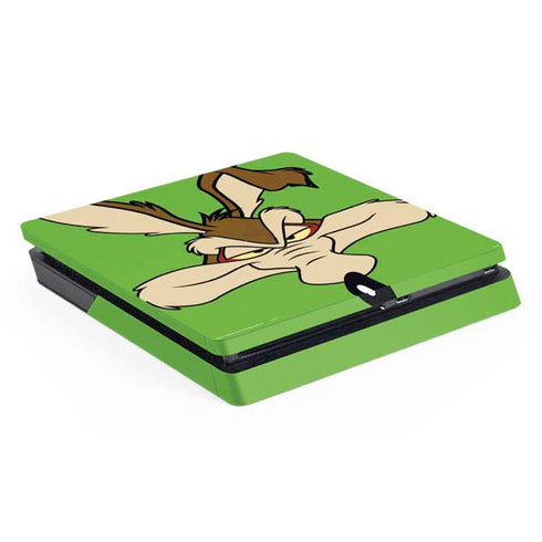 Looney Tunes Wile E Coyote Zoomed In PS4 Slim Skin