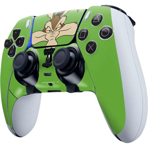 Looney Tunes Wile E Coyote Zoomed In PS5 DualSense Edge Pro Controller Skin