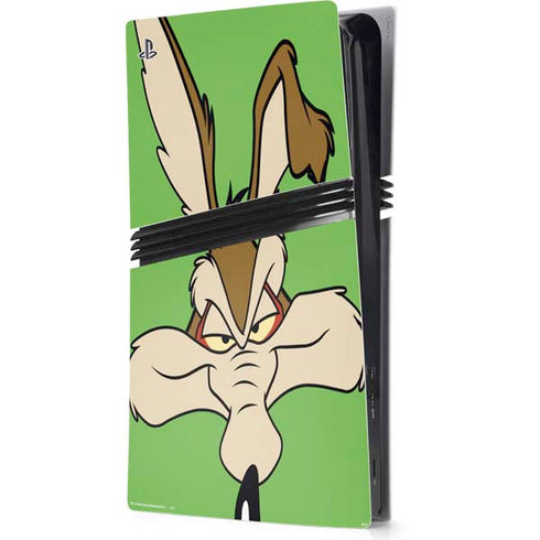 Looney Tunes Wile E Coyote Zoomed In PlayStation PS5 Skins