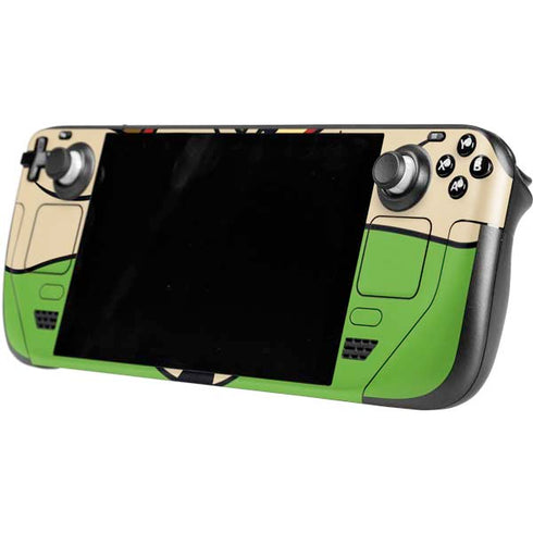 Looney Tunes Wile E Coyote Zoomed In Steam Deck Handheld Gaming Computer OLED Skin