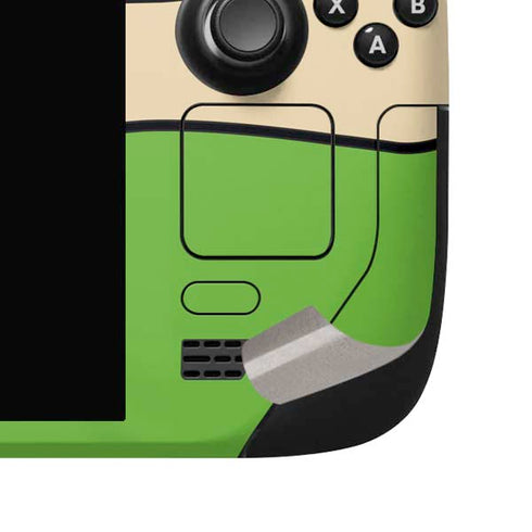 Looney Tunes Wile E Coyote Zoomed In Steam Deck Handheld Gaming Computer OLED Skin