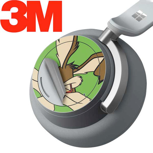 Looney Tunes Wile E Coyote Zoomed In Surface Headphones Skin