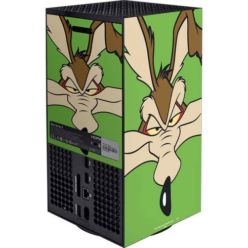 Looney Tunes Wile E Coyote Zoomed In XBox Series X Digital Edition Bundle Skin