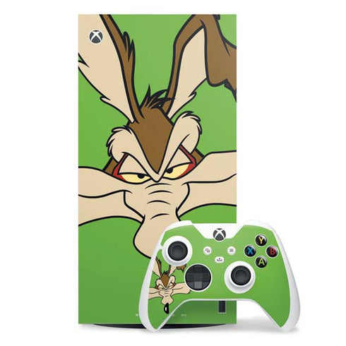 Looney Tunes Wile E Coyote Zoomed In Xbox Series X Skins