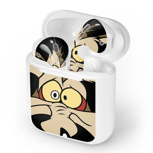 Looney Tunes Wile E. Coyote Apple AirPods Skin