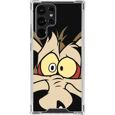 Looney Tunes Wile E. Coyote Galaxy S23 Ultra Clear Case