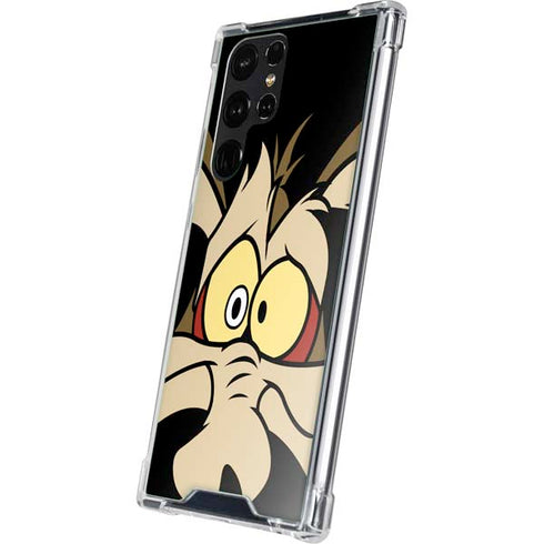 Looney Tunes Wile E. Coyote Galaxy S23 Ultra Clear Case