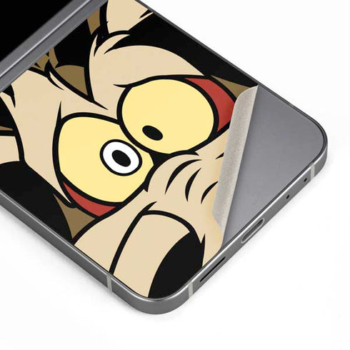 Looney Tunes Wile E. Coyote Galaxy Z Flip6 Skin