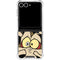 Looney Tunes Wile E. Coyote Galaxy Z Flip7 Clear Case