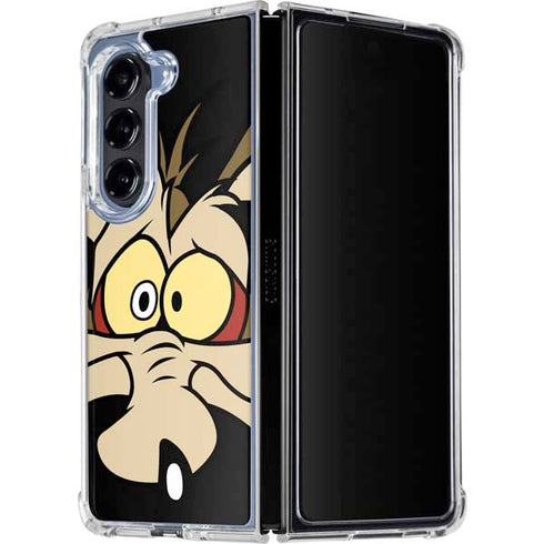 Looney Tunes Wile E. Coyote Galaxy Z Fold5 5G Clear Case