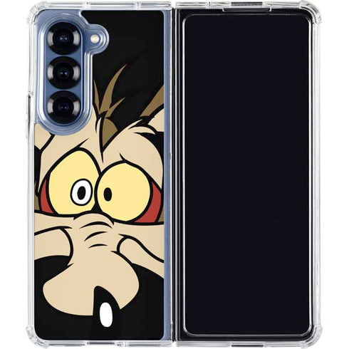 Looney Tunes Wile E. Coyote Galaxy Z Fold7 Clear Case