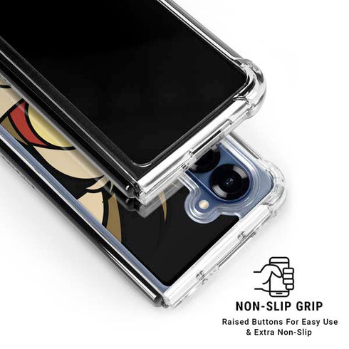 Looney Tunes Wile E. Coyote Galaxy Z Fold7 Clear Case