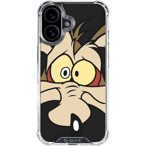 Looney Tunes Wile E. Coyote iPhone 16 Clear Case