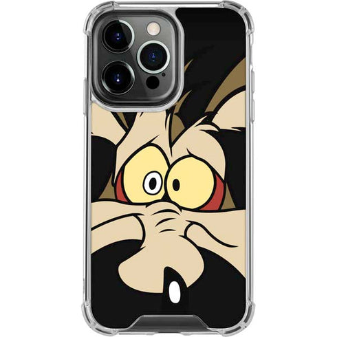 Looney Tunes Wile E. Coyote iPhone 16 Pro Clear Case