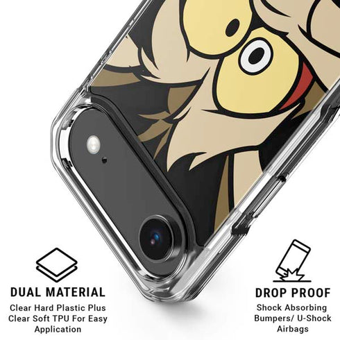 Looney Tunes Wile E. Coyote iPhone 17 Air Clear Case